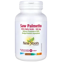 New Roots Saw Palmetto 160 mg 60 Softgels | Unbeatable Prices, Daily Deals | VITASHOP