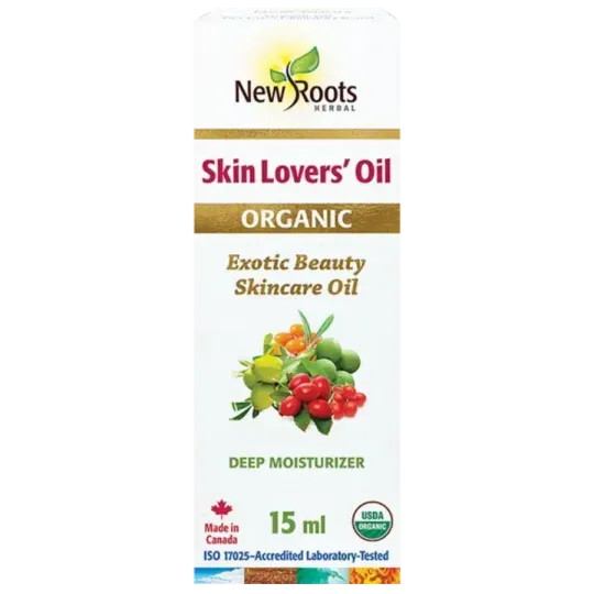 New Roots Skin Lovers’ Oil Certified Organic 15 ml | 每天不同折扣, 全网最低价格 | 种类齐全的保健品店铺 VITASHOP, 只有你想不到, 没有你买不到 !