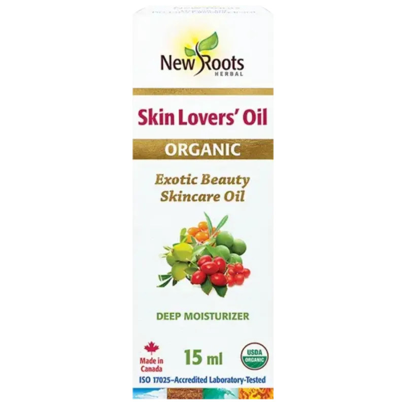 New Roots Skin Lovers’ Oil Certified Organic 15 ml | 每天不同折扣, 全网最低价格 | 种类齐全的保健品店铺 VITASHOP, 只有你想不到, 没有你买不到 !