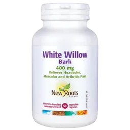 New Roots White Willow Bark 400 mg 50 Capsules | 每天不同折扣, 全网最低价格 | 种类齐全的保健品店铺 VITASHOP, 只有你想不到, 没有你买不到 !