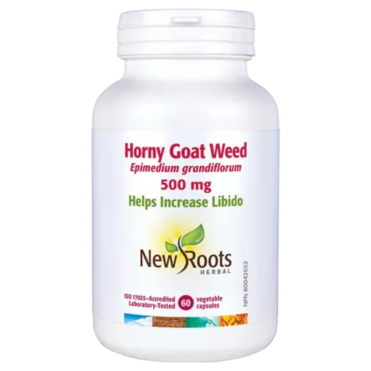 Horny Goat Weed 500 mg 60 Capsules | Safest & Easiest Shopping Vitamins Online | VITASHOP