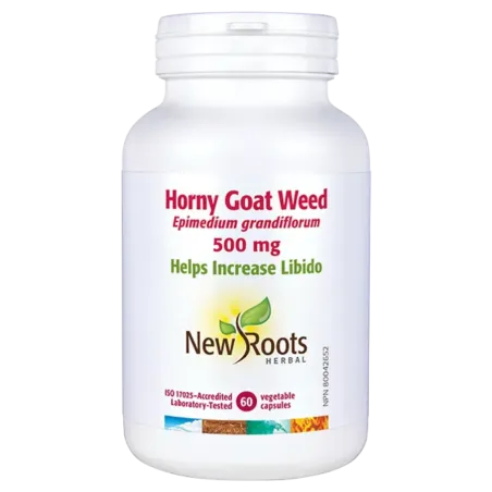 Horny Goat Weed 500 mg 60 Capsules | Safest & Easiest Shopping Vitamins Online | VITASHOP