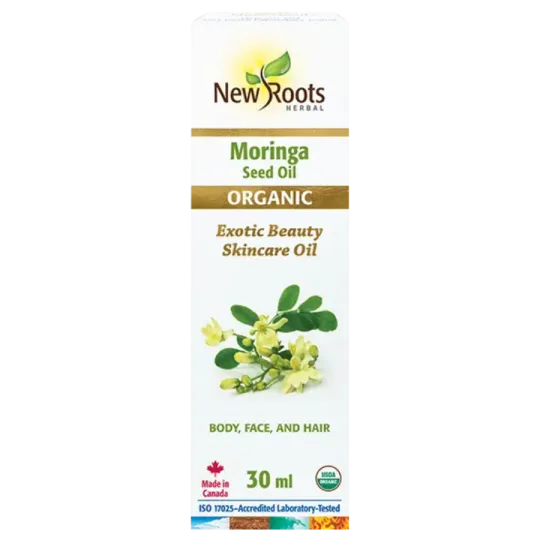 New Roots Moringa Seed Oil Organic 30 ml | 每天不同折扣, 全网最低价格 | 种类齐全的保健品店铺 VITASHOP, 只有你想不到, 没有你买不到 !