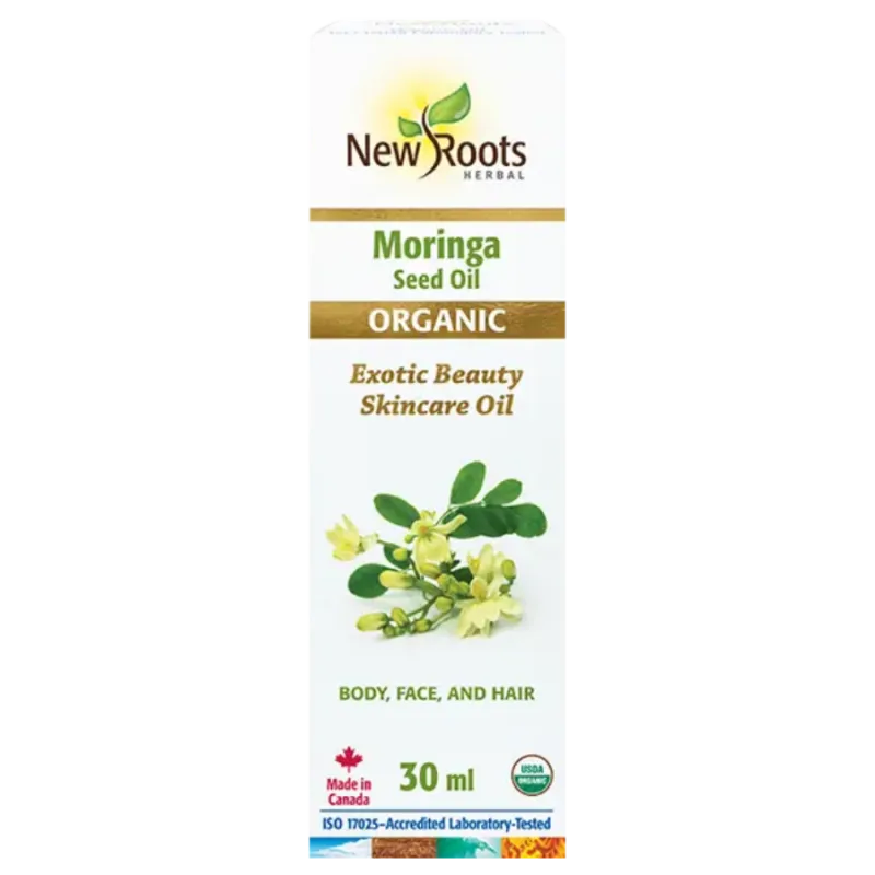 New Roots Moringa Seed Oil Organic 30 ml | 每天不同折扣, 全网最低价格 | 种类齐全的保健品店铺 VITASHOP, 只有你想不到, 没有你买不到 !