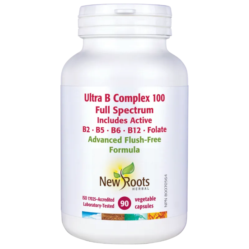New Roots Ultra B Complex 100 mg 90 Capsules | Unbeatable Prices, Daily Deals | VITASHOP