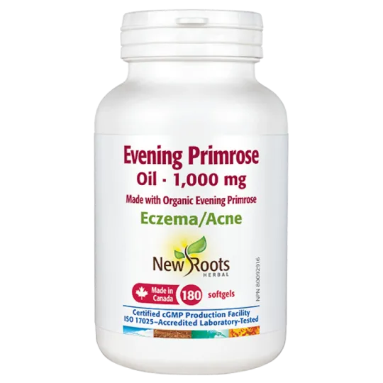 Evening Primrose Oil 1,000 mg Organic 180 Softgels | Safest & Easiest Shopping Vitamins Online | VITASHOP