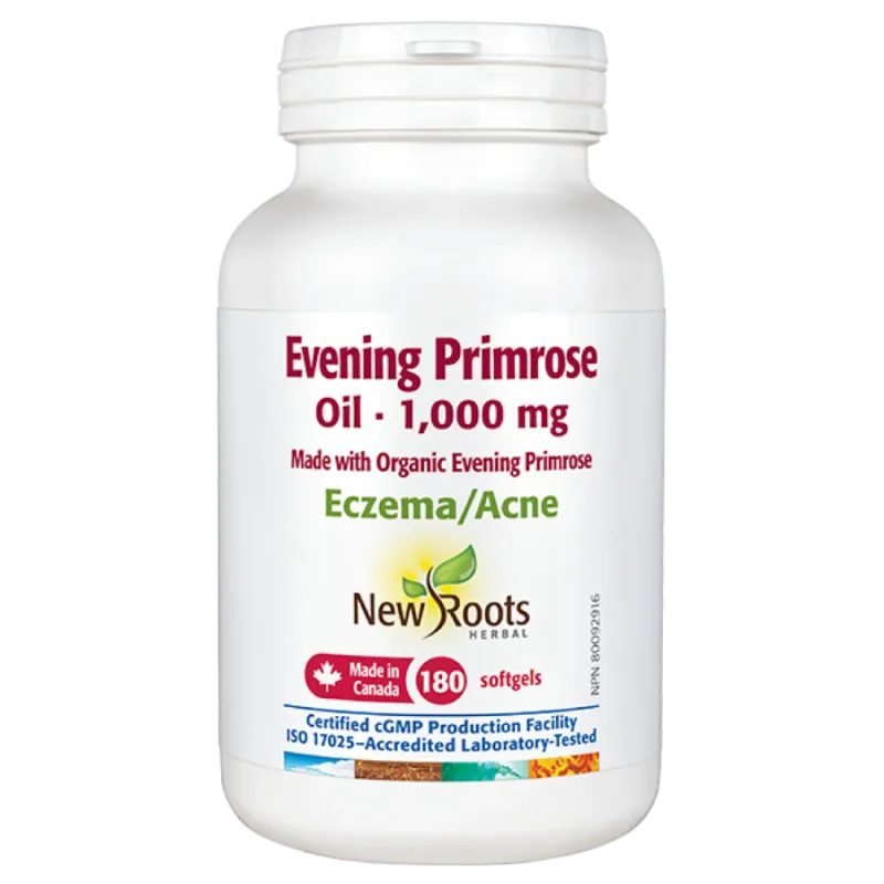 Evening Primrose Oil 1,000 mg Organic 180 Softgels | Safest & Easiest Shopping Vitamins Online | VITASHOP
