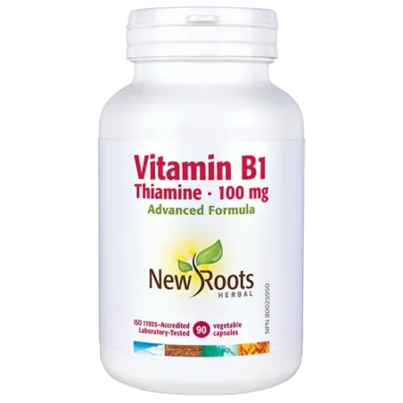 Vitamin B1 Thiamine 90 Capsules | Safest & Easiest Shopping Vitamins Online | VITASHOP