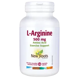 New Roots L-Arginine 500 mg Amino Acid 100 Capsules | Unbeatable Prices, Daily Deals | VITASHOP