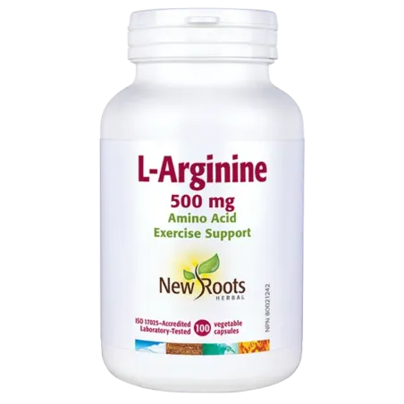 New Roots L-Arginine 500 mg Amino Acid 100 Capsules | 每天不同折扣, 全网最低价格 | 种类齐全的保健品店铺 VITASHOP, 只有你想不到, 没有你买不到 !