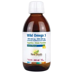 New Roots Wild Omega 3 EPA 900 mg DHA 600 mg Lemon Flavour 200 ml | 每天不同折扣, 全网最低价格 | 种类齐全的保健品店铺 VITASHOP, 只有你想不到, 没有你买不到 !