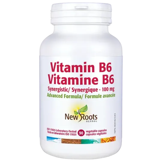 New Roots Vitamin B6 Synergistic 90 Capsules | Unbeatable Prices, Daily Deals | VITASHOP