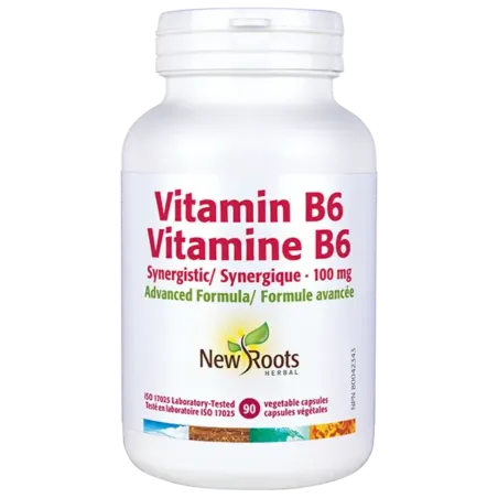 New Roots Vitamin B6 Synergistic 90 Capsules | 每天不同折扣, 全网最低价格 | 种类齐全的保健品店铺 VITASHOP, 只有你想不到, 没有你买不到 !