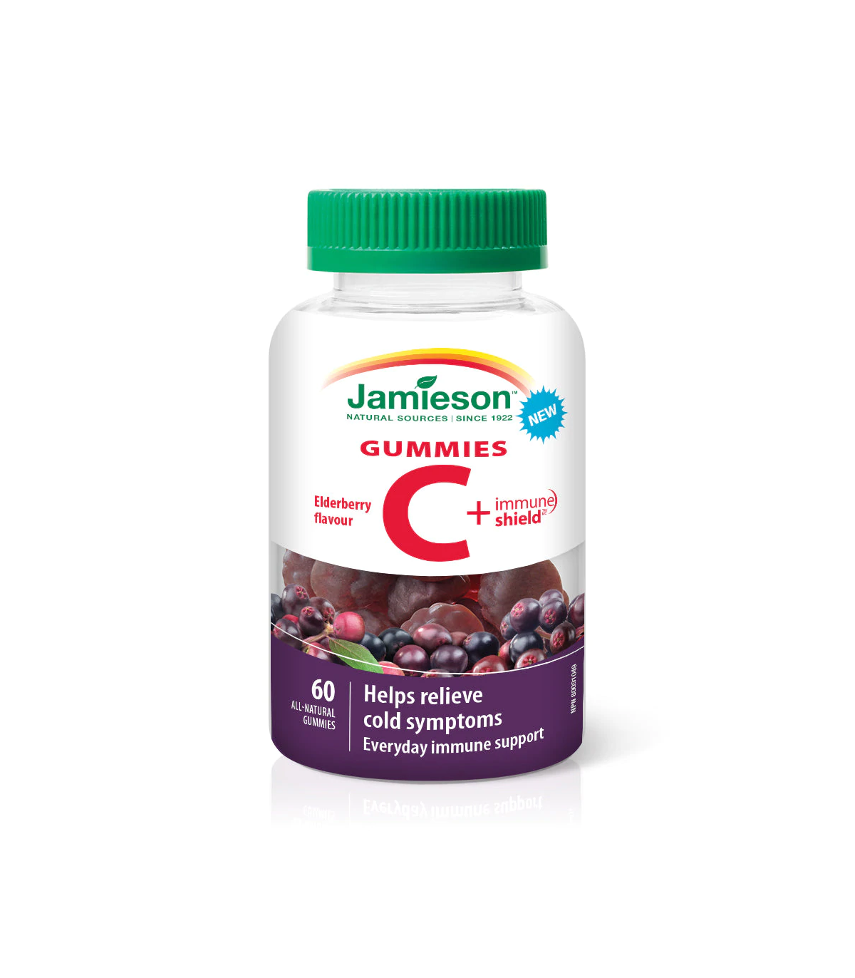 Vitamin C + Immune Shield Elderberry 60 Gummies | Safest & Easiest Shopping Vitamins Online | VITASHOP