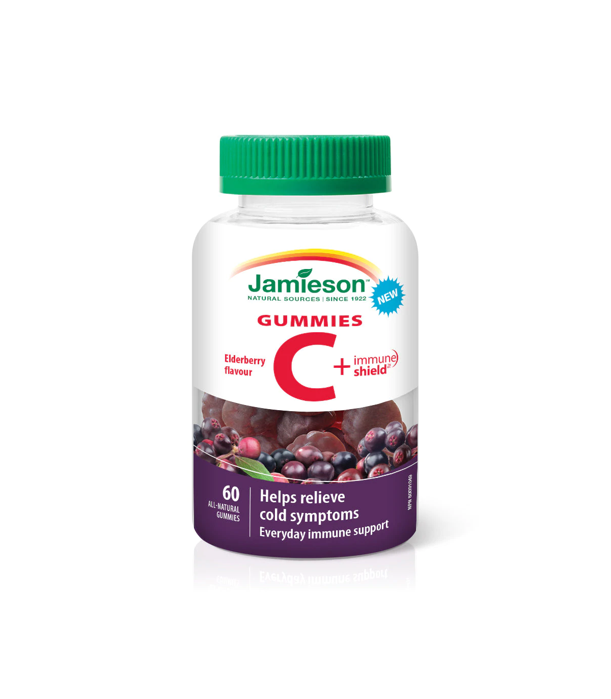 Vitamin C + Immune Shield Elderberry 60 Gummies | Safest & Easiest Shopping Vitamins Online | VITASHOP