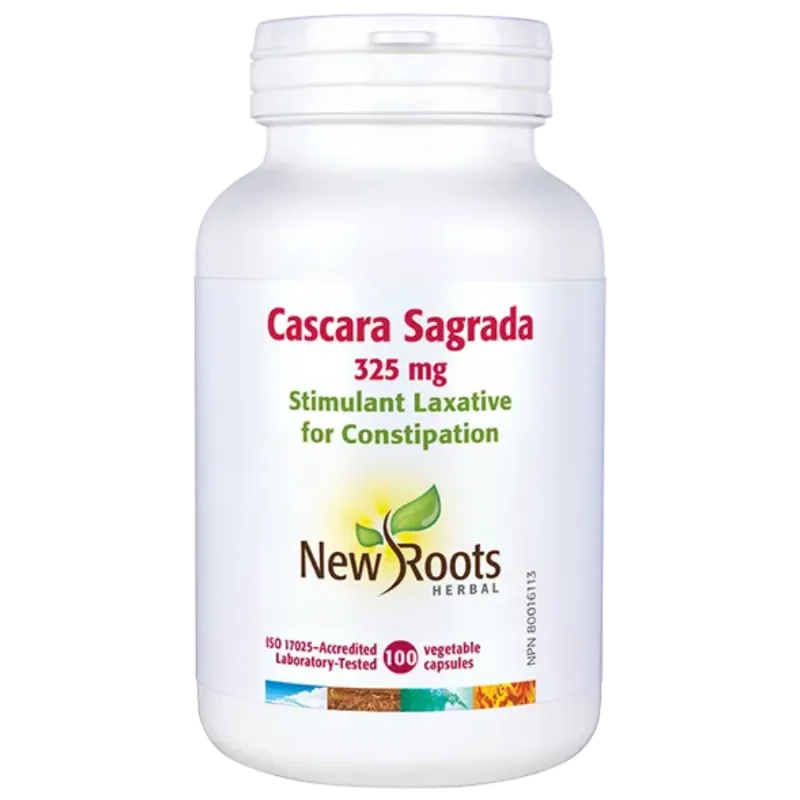 Cascara Sagrada 325 mg 100 Capsules | Safest & Easiest Shopping Vitamins Online | VITASHOP
