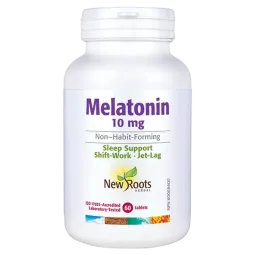 New Roots Melatonin 10 mg Sleep Support 60 Tablets | Unbeatable Prices, Daily Deals | VITASHOP