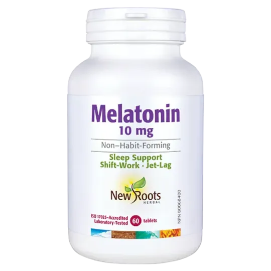 New Roots Melatonin 10 mg Sleep Support 60 Tablets | 每天不同折扣, 全网最低价格 | 种类齐全的保健品店铺 VITASHOP, 只有你想不到, 没有你买不到 !