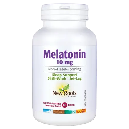 New Roots Melatonin 10 mg Sleep Support 60 Tablets | 每天不同折扣, 全网最低价格 | 种类齐全的保健品店铺 VITASHOP, 只有你想不到, 没有你买不到 !