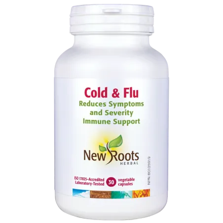 New Roots Cold & Flu 30 Capsules | Unbeatable Prices, Daily Deals | VITASHOP
