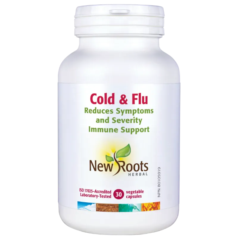 New Roots Cold & Flu 30 Capsules | Unbeatable Prices, Daily Deals | VITASHOP