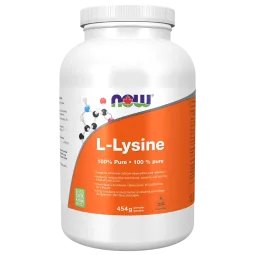 L-Lysine en poudre, 454 g | Safest & Easiest Shopping Vitamins Online | VITASHOP