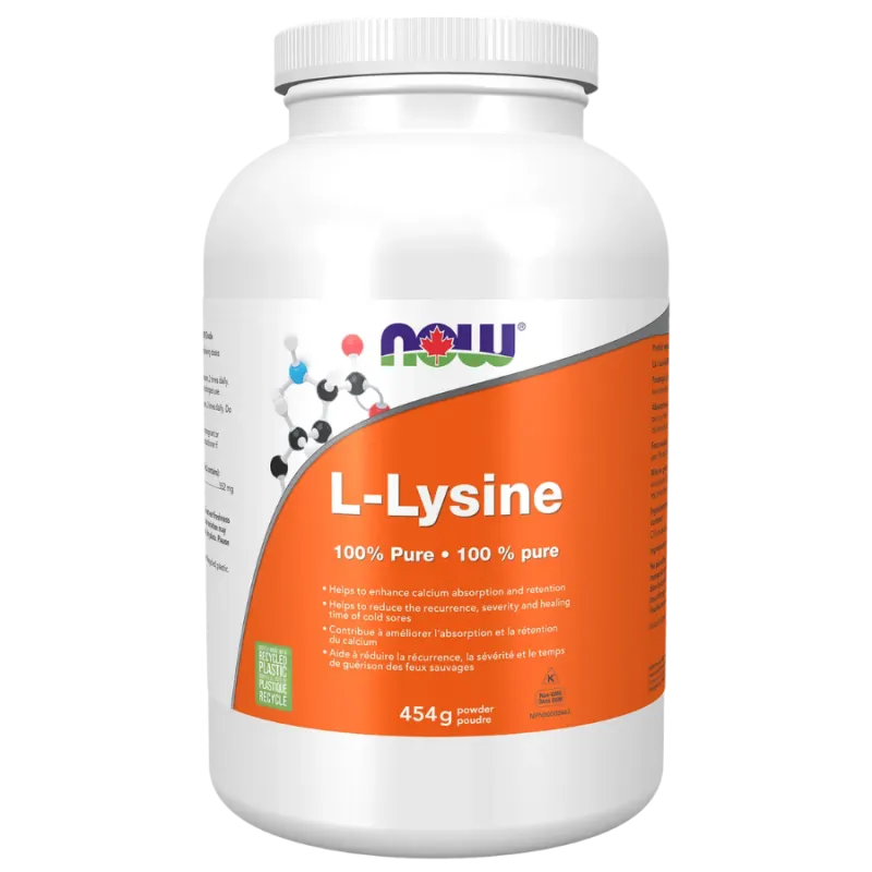 NOW Foods 나우 푸드 L-리신 분말, 454g | 매일 업데이트되는 특가 상품 | VITASHOP