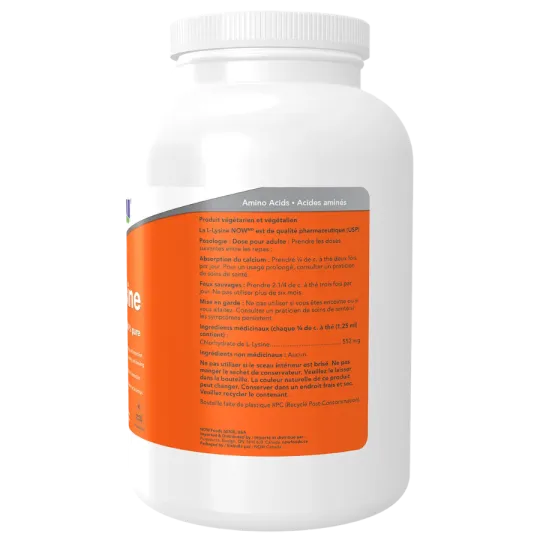 NOW Foods 나우 푸드 L-리신 분말, 454g | 매일 업데이트되는 특가 상품 | VITASHOP