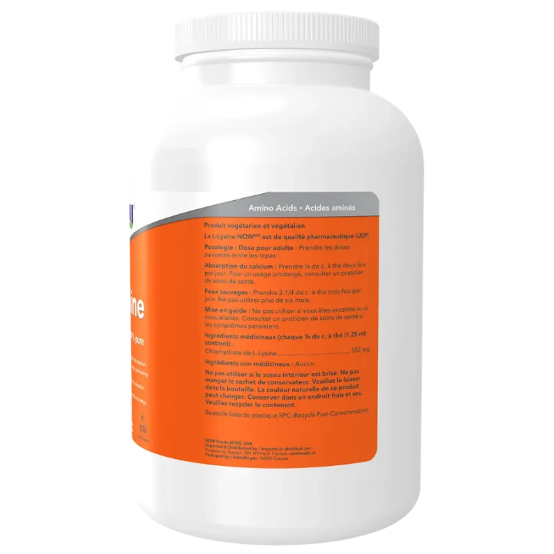 NOW Foods 나우 푸드 L-리신 분말, 454g | 매일 업데이트되는 특가 상품 | VITASHOP