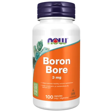 NOW Foods Boron 3mg, 100 Veg Capsule | Unbeatable Prices, Daily Deals | VITASHOP