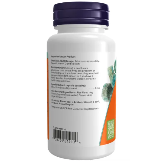 Bore 3mg, 100 Veg Capsule | Safest & Easiest Shopping Vitamins Online | VITASHOP