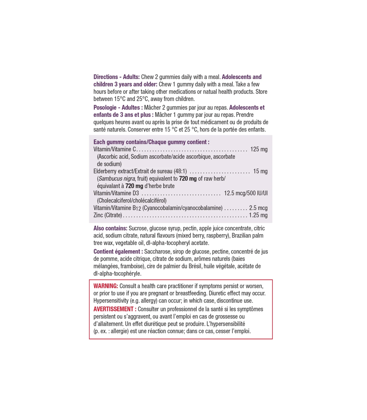 Vitamin C + Immune Shield Elderberry 60 Gummies | Safest & Easiest Shopping Vitamins Online | VITASHOP