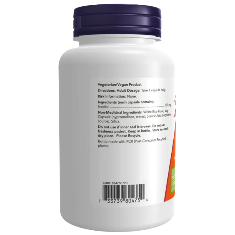 NOW Foods 나우 푸드 이노시톨 500mg, 식물성 캡슐 100정 | 매일 업데이트되는 특가 상품 | VITASHOP