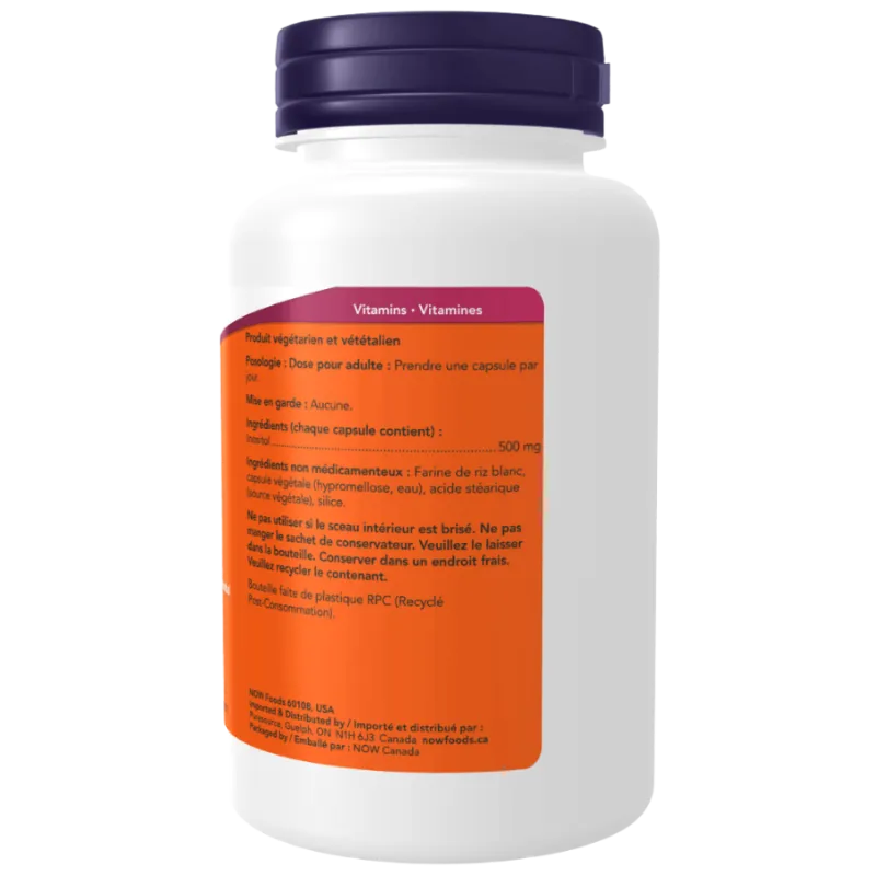 NOW Foods 나우 푸드 이노시톨 500mg, 식물성 캡슐 100정 | 매일 업데이트되는 특가 상품 | VITASHOP