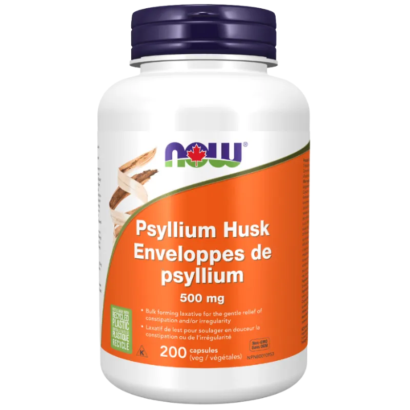 Enveloppe de psyllium 500 mg | Safest & Easiest Shopping Vitamins Online | VITASHOP