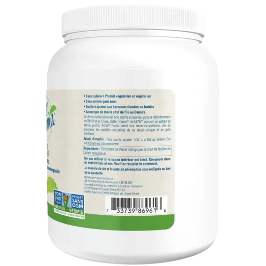 Organic BetterStevia Powder, 454 g | Safest & Easiest Shopping Vitamins Online | VITASHOP