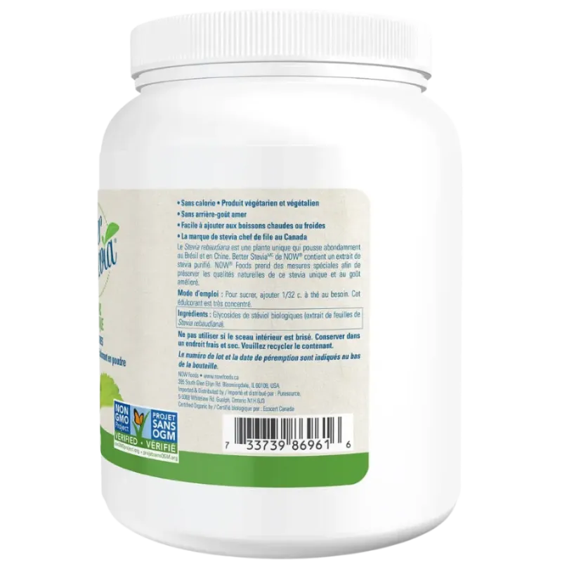 Organic BetterStevia Powder, 454 g | Safest & Easiest Shopping Vitamins Online | VITASHOP