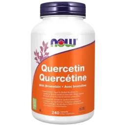 NOW Foods Quercetin with Bromelain, 240 Capsules | Unbeatable Prices, Daily Deals | VITASHOP