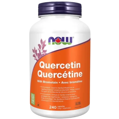 NOW Foods Quercetin with Bromelain, 240 Capsules | 每天不同折扣, 全网最低价格 | 种类齐全的保健品店铺 VITASHOP, 只有你想不到, 没有你买不到 !