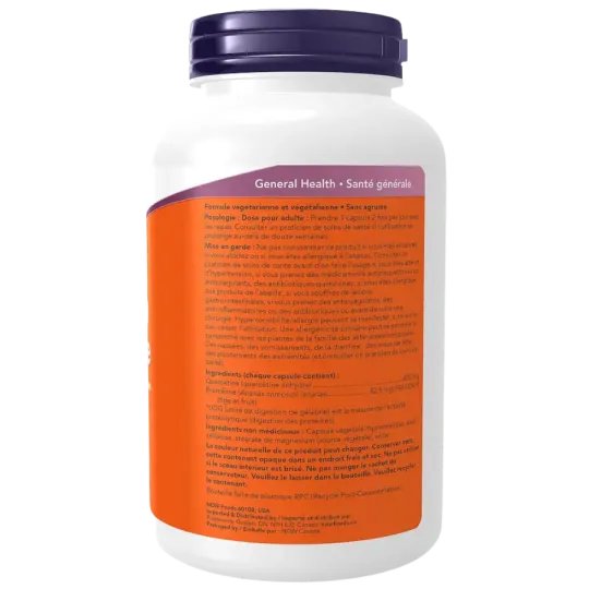 NOW Foods Quercetin with Bromelain, 240 Capsules | 每天不同折扣, 全网最低价格 | 种类齐全的保健品店铺 VITASHOP, 只有你想不到, 没有你买不到 !