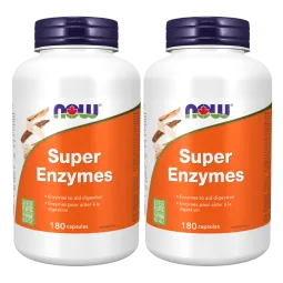 NOW Foods Super Enzymes 180 캡 | 사용 가능한 가격, 일일 상품 | VITASHOP