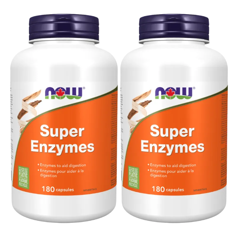 NOW Foods Super Enzymes 180 캡 | 사용 가능한 가격, 일일 상품 | VITASHOP