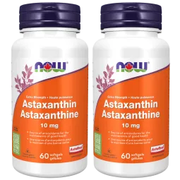 NOW Foods Astaxanthin 10 mg, 60 Softgels | 每天不同折扣, 全网最低价格 | 种类齐全的保健品店铺 VITASHOP, 只有你想不到, 没有你买不到 !