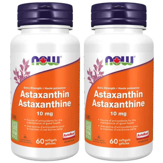 NOW Foods Astaxanthin 10 mg, 60 Softgels | Unbeatable Prices, Daily Deals | VITASHOP