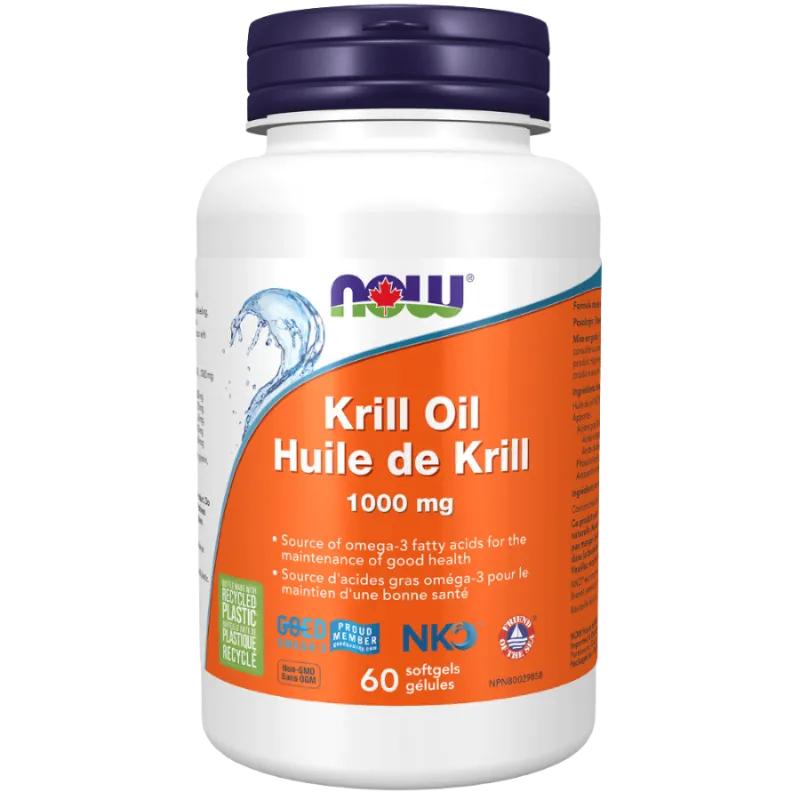 NOW Foods 나우 푸드 Neptune 크릴 1000 mg, 60 소프트젤 | 매일 업데이트되는 특가 상품 | VITASHOP