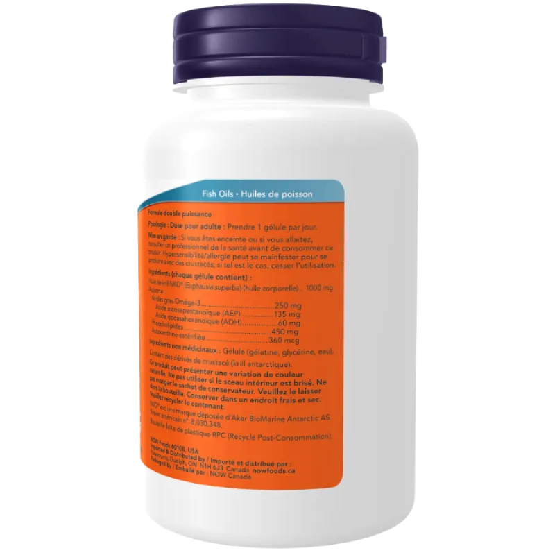 NOW Foods 나우 푸드 Neptune 크릴 1000 mg, 60 소프트젤 | 매일 업데이트되는 특가 상품 | VITASHOP