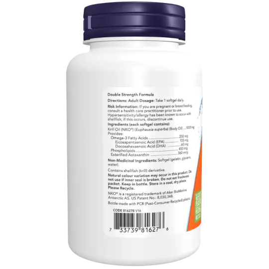 Neptune Krill 1000 mg, 60 Softgels | Safest & Easiest Shopping Vitamins Online | VITASHOP