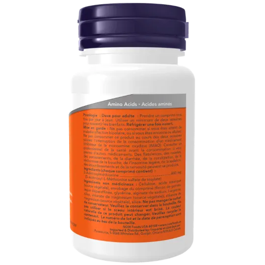 NOW Foods SAMe 400 mg, 30 Tablets | Unbeatable Prices, Daily Deals | VITASHOP