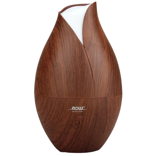 NOW Foods Faux Wood Ultrasonic Essential Oil Diffuser | Unbeatable Prices, Daily Deals | VITASHOP