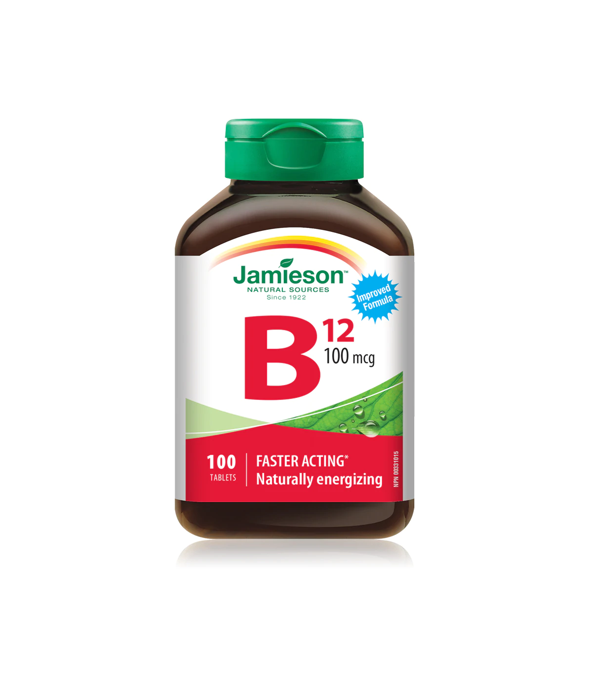 Jamieson Vitamin B12 (Methylcobalamin) 100 mcg 100 Tablets | Unbeatable Prices, Daily Deals | VITASHOP